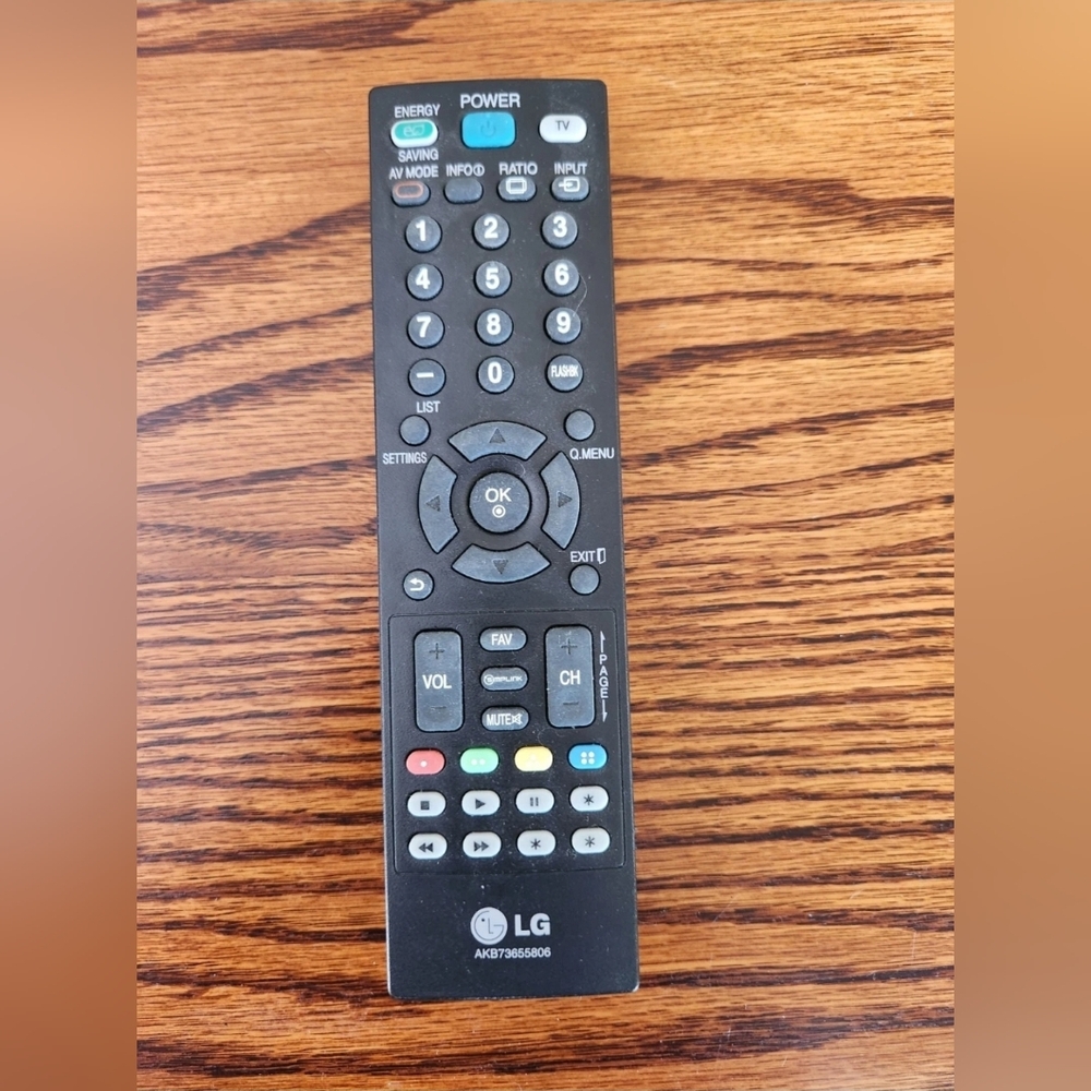 LG AKB73655806 Remote Control-non tested